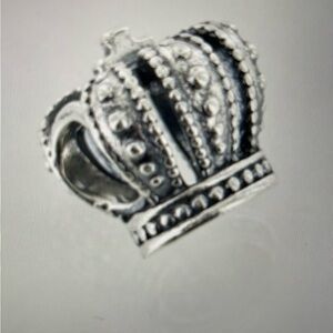 Pandora Silver Crown Charm